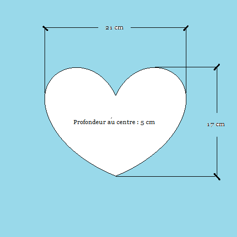 Coussin de rembourrage pour sac Coeur ALaia